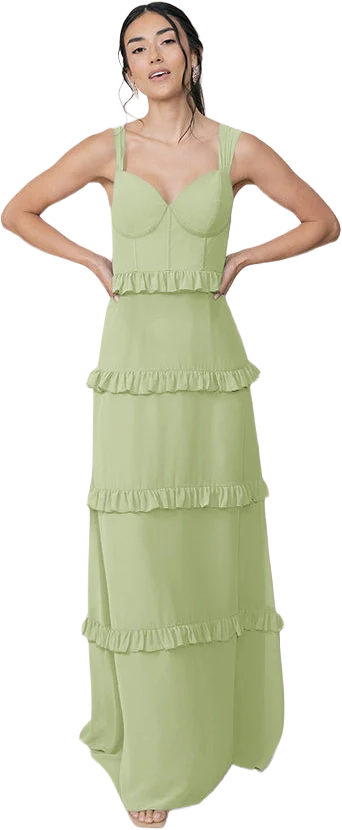 Sloane Chiffon Dress | Made To Order - Image 161