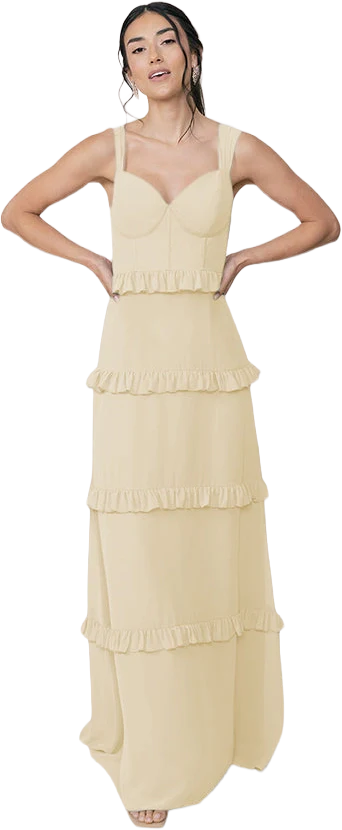 Sloane Chiffon Dress | Made To Order - Image 162