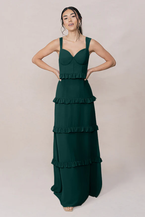 Sloane Chiffon Dress | Made To Order - Image 22
