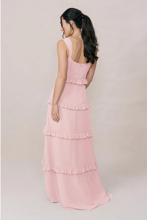 Sloane Chiffon Dress | Made To Order - Image 37