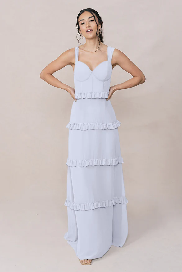 Sloane Chiffon Dress | Made To Order - Image 58