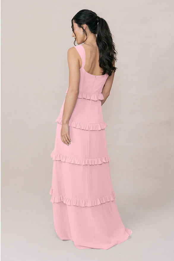 Sloane Chiffon Dress | Made To Order - Image 73
