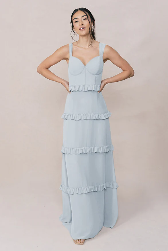 Sloane Chiffon Dress | Made To Order - Image 86
