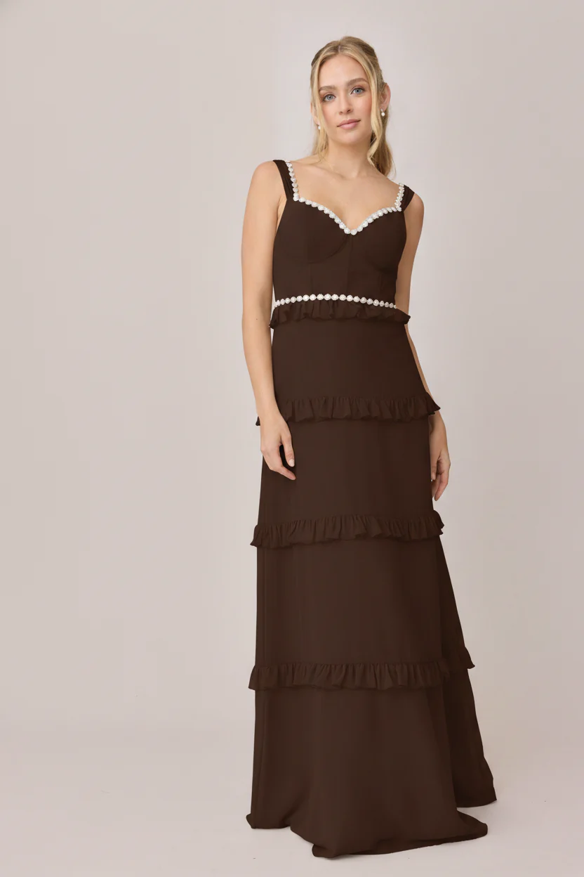 Sloane Luxe Chiffon Dress | Made To Order - Image 149