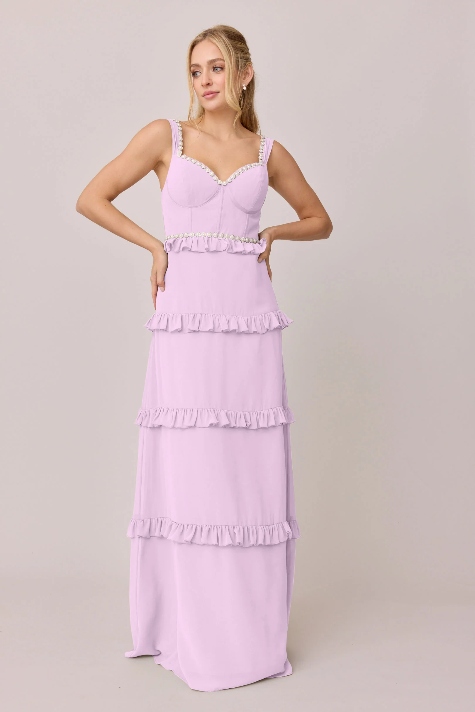 Sloane Luxe Chiffon Dress | Made To Order - Image 29