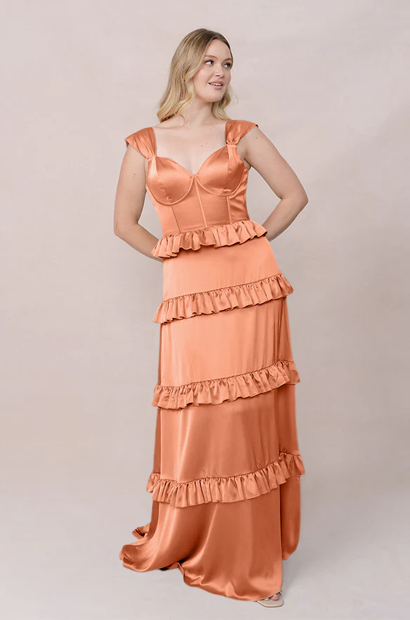 Sloane Satin Dress | Made To Order - Image 139