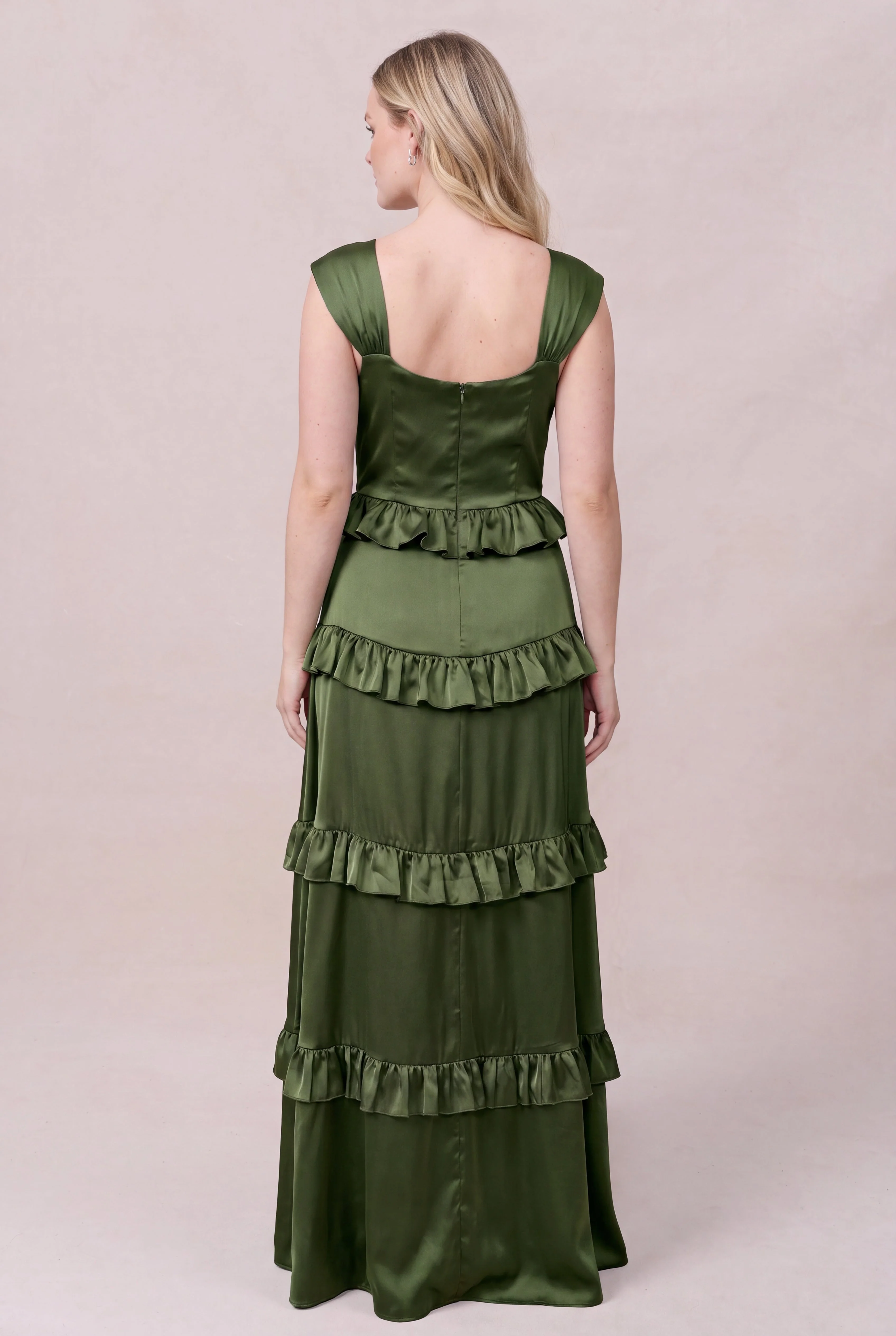 Sloane Satin Dress | Made To Order - Image 175