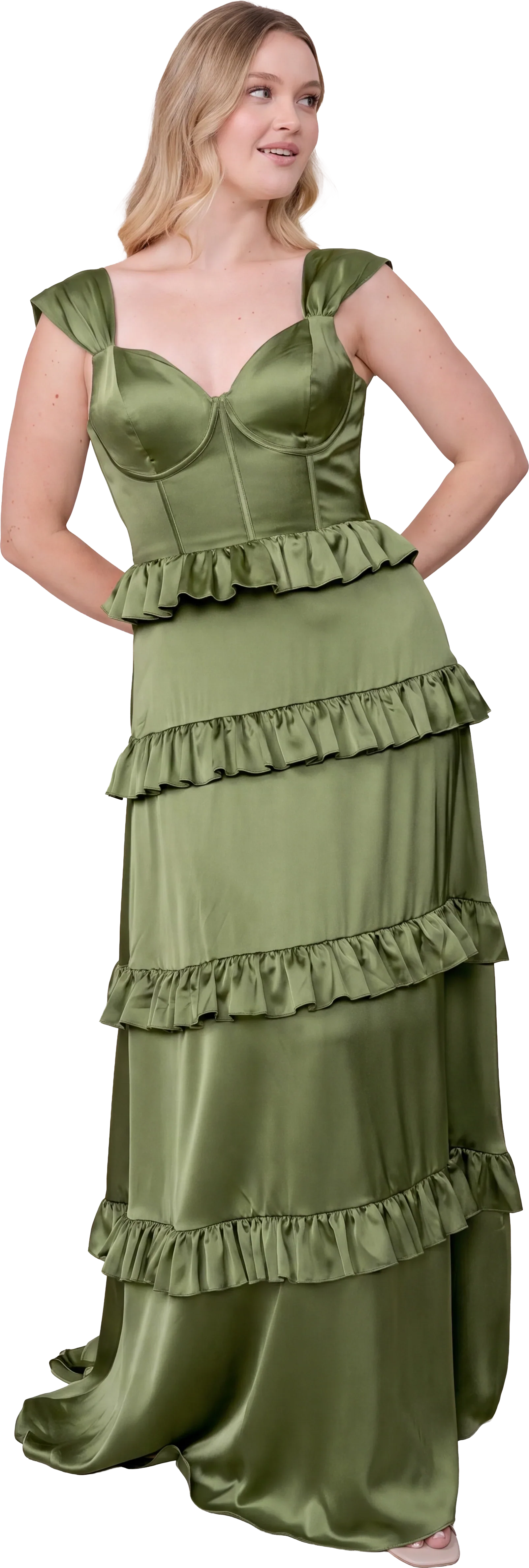 Sloane Satin Dress | Made To Order - Image 180