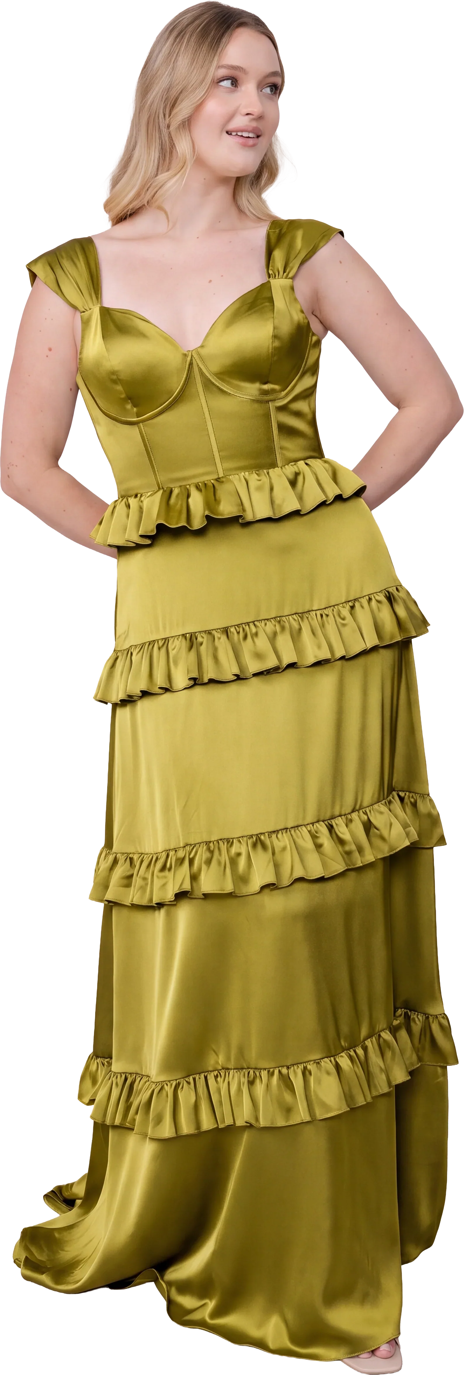 Sloane Satin Dress | Made To Order - Image 182