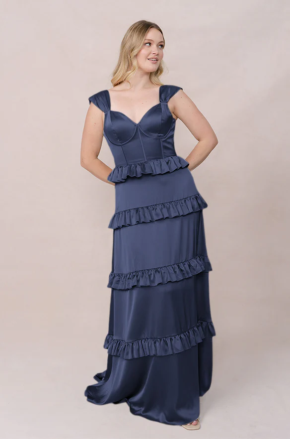 Sloane Satin Dress | Made To Order - Image 97