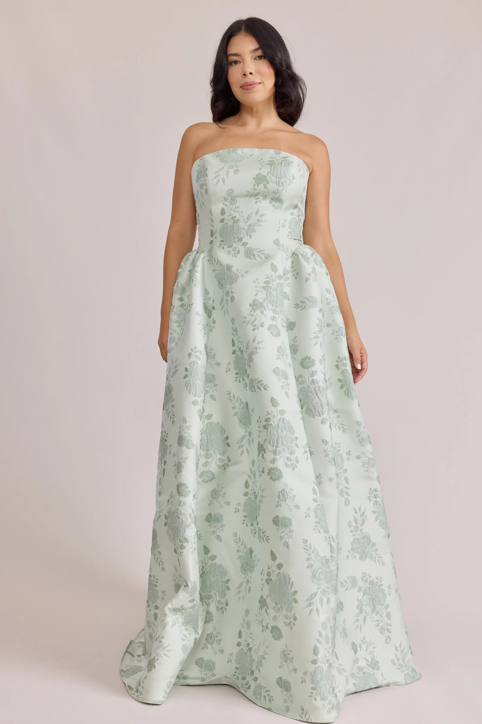 Sofia Jacquard Dress | Made To Order - Image 10