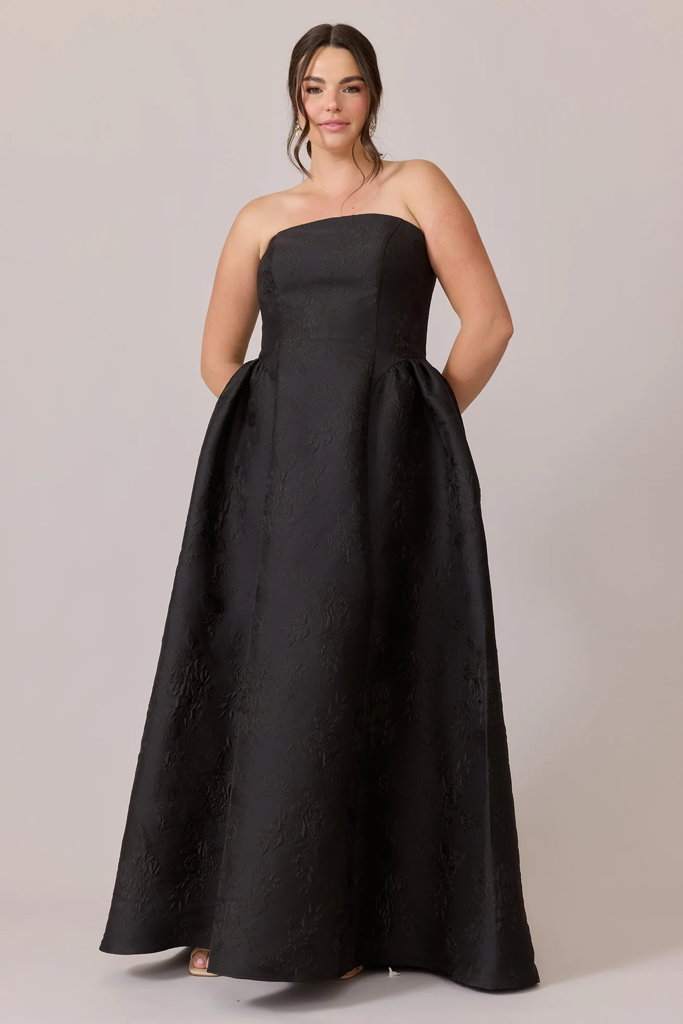 Sofia Jacquard Dress | Made To Order - Image 21