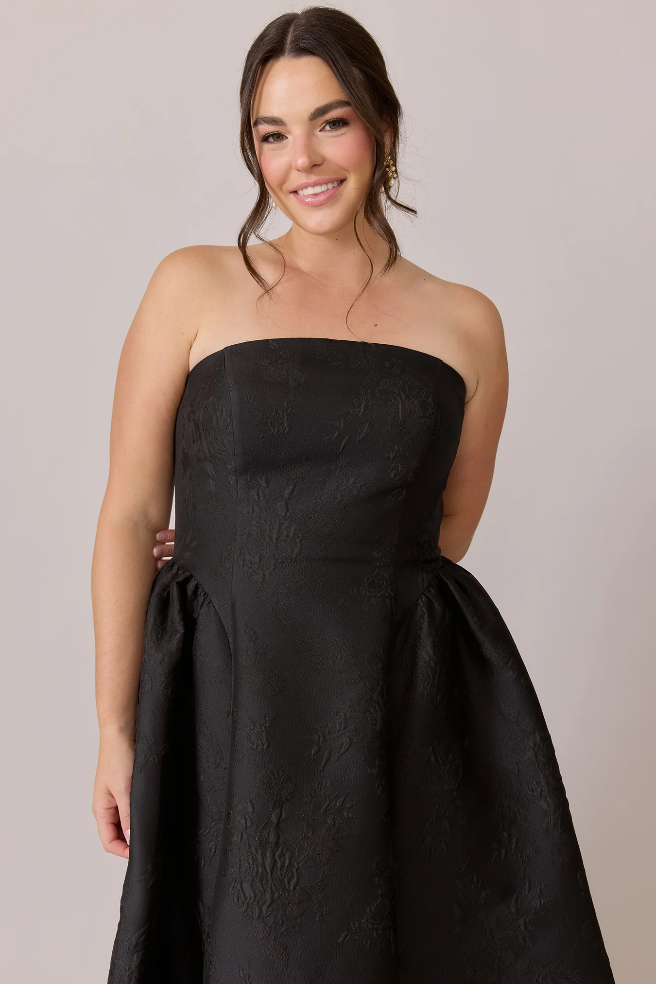 Sofia Jacquard Dress | Made To Order - Image 24