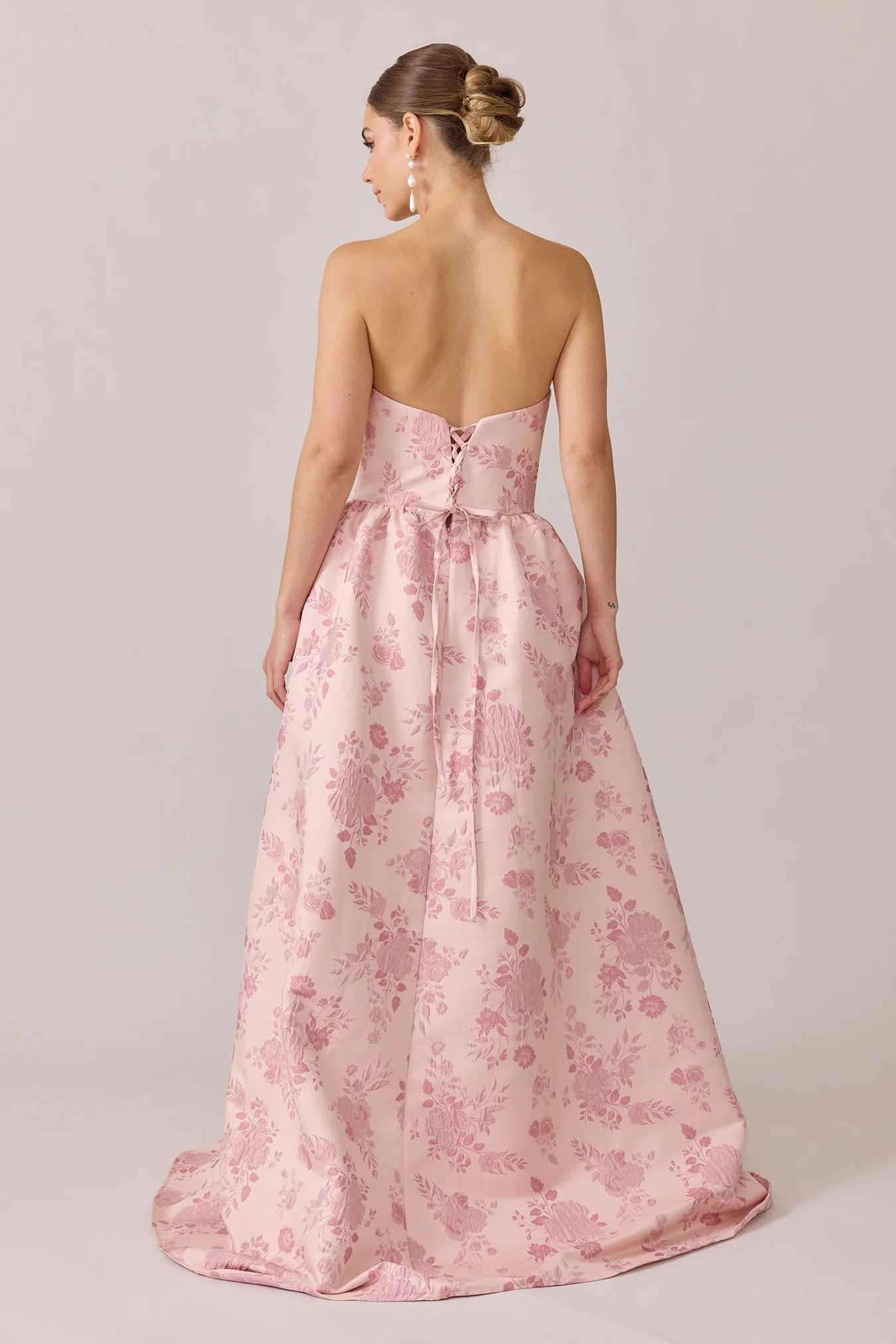 Sofia Jacquard Dress | Made To Order - Image 32