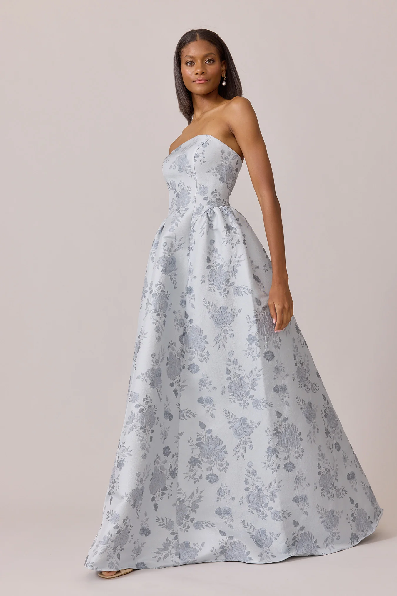 Sofia Jacquard Dress | Made To Order - Image 4