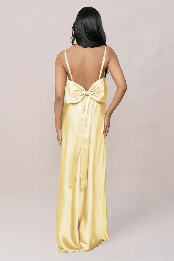 Steph Satin Dress | Made To Order - Image 104