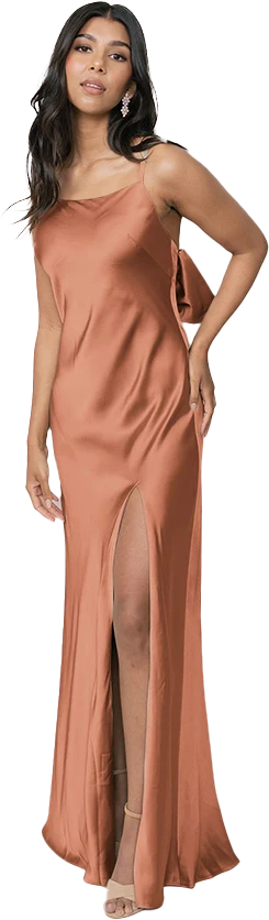 Steph Satin Dress | Made To Order - Image 113