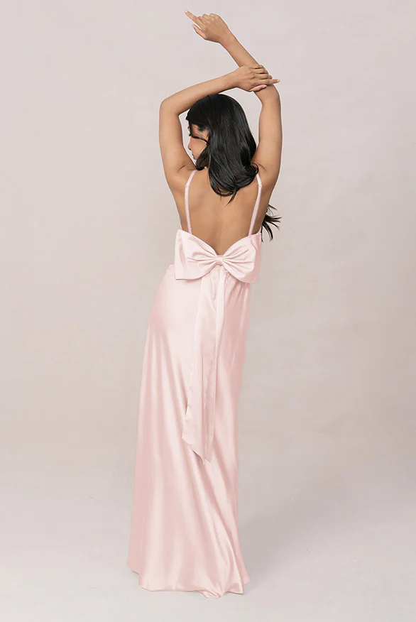 Steph Satin Dress | Made To Order - Image 14