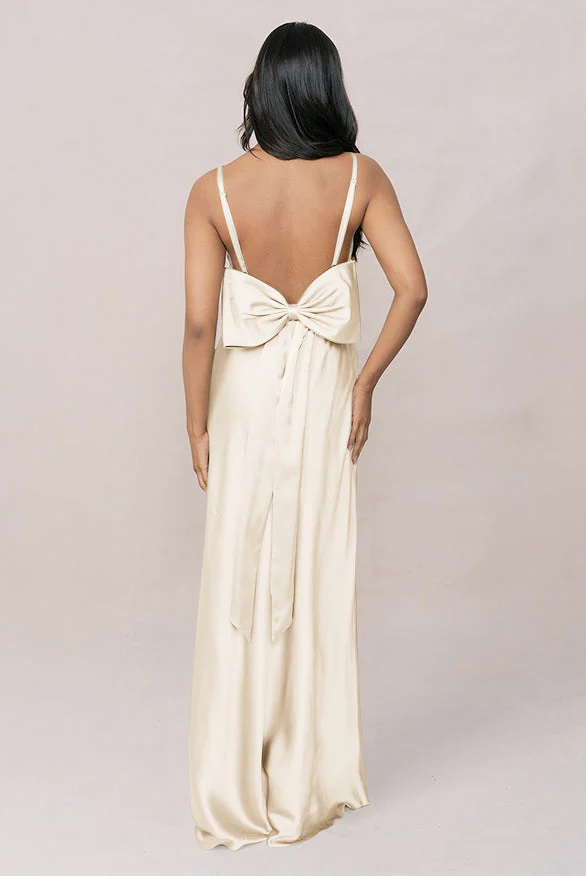 Steph Satin Dress | Made To Order - Image 159