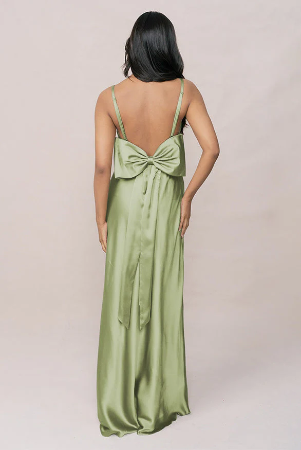 Steph Satin Dress | Made To Order - Image 164