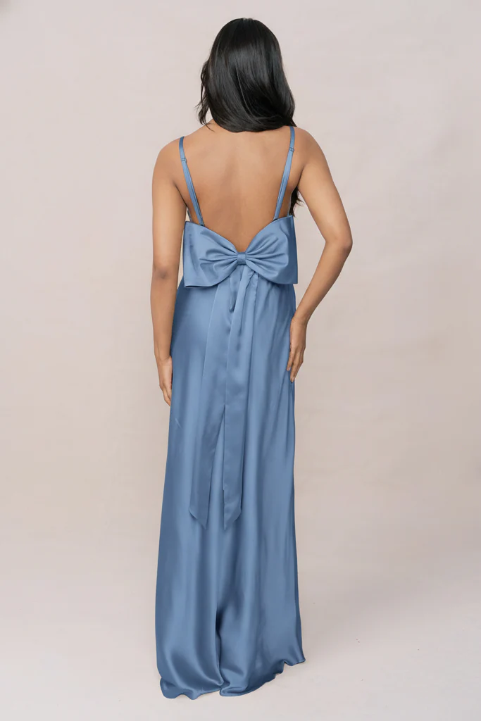 Steph Satin Dress | Made To Order - Image 169