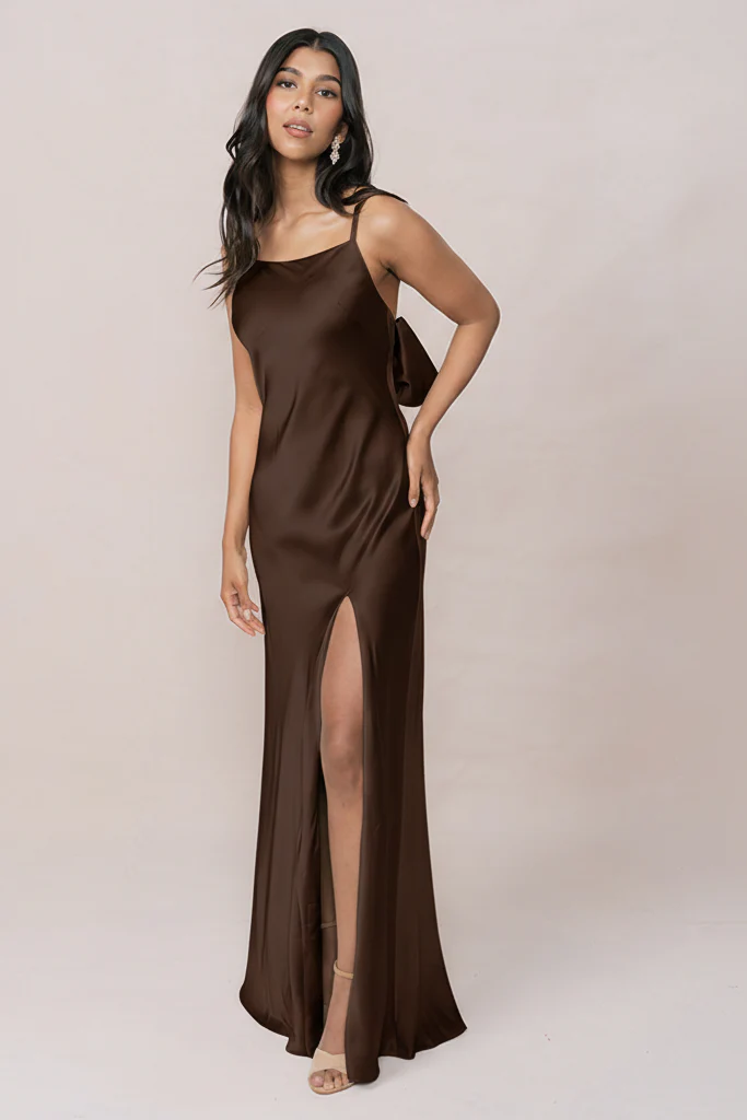 Steph Satin Dress | Made To Order - Image 174