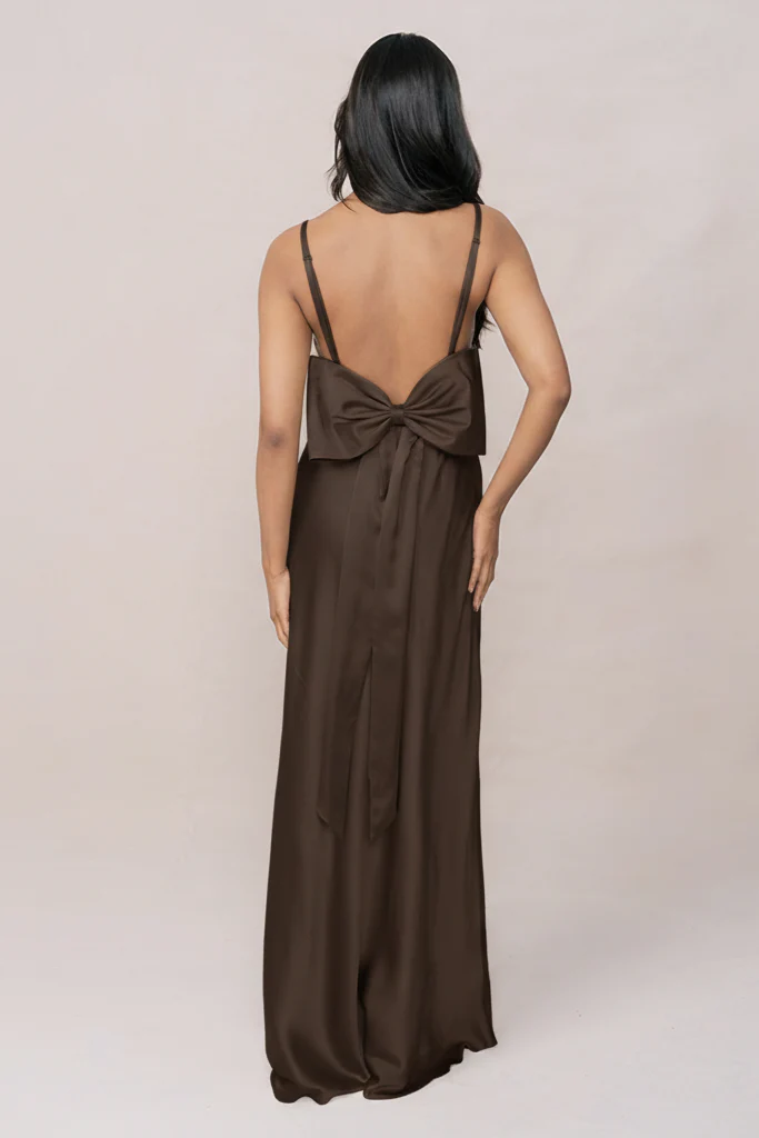 Steph Satin Dress | Made To Order - Image 177