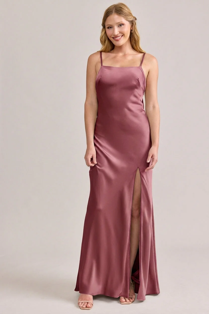 Steph Satin Dress | Made To Order - Image 184