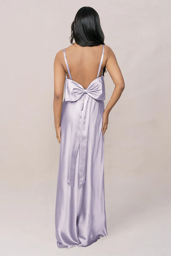 Steph Satin Dress | Made To Order - Image 52