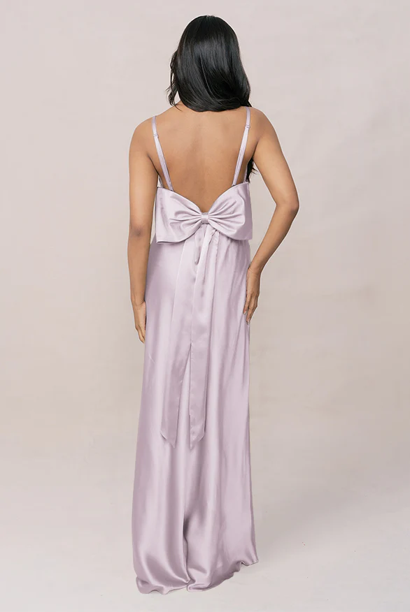 Steph Satin Dress | Made To Order - Image 54