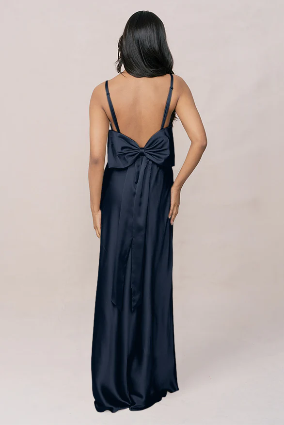 Steph Satin Dress | Made To Order - Image 64