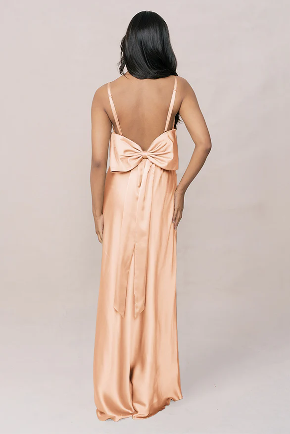 Steph Satin Dress | Made To Order - Image 66