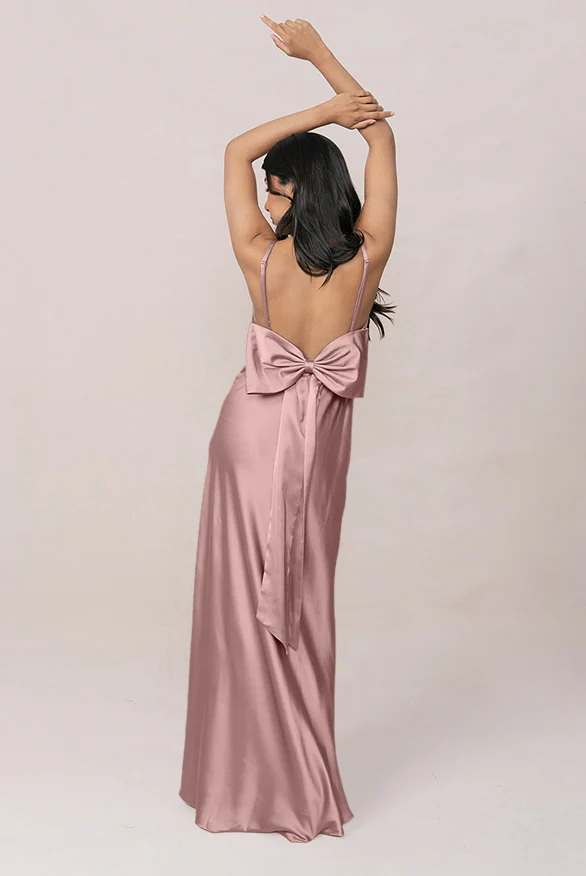 Steph Satin Dress | Made To Order - Image 78