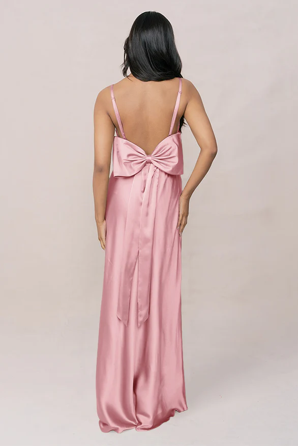 Steph Satin Dress | Made To Order - Image 82