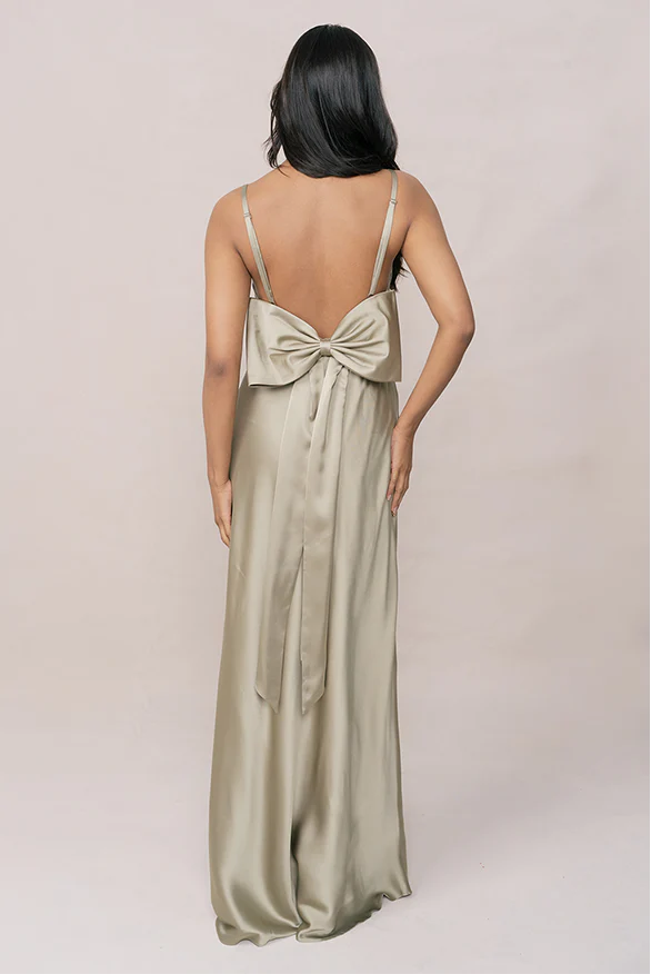Steph Satin Dress | Made To Order - Image 88
