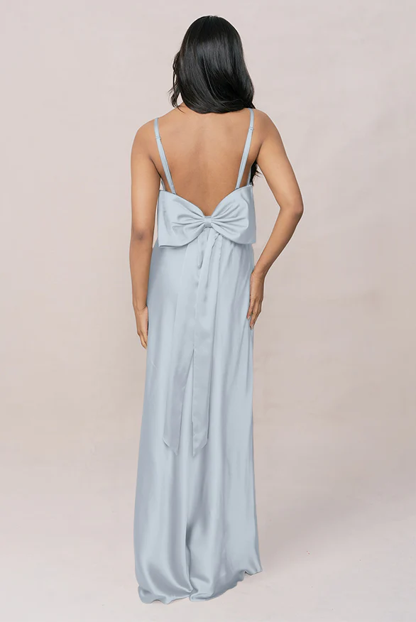 Steph Satin Dress | Made To Order - Image 90