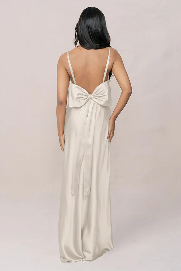 Steph Satin Dress | Made To Order - Image 92