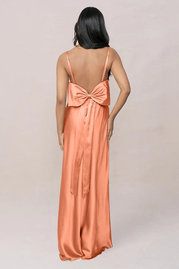 Steph Satin Dress | Made To Order - Image 94