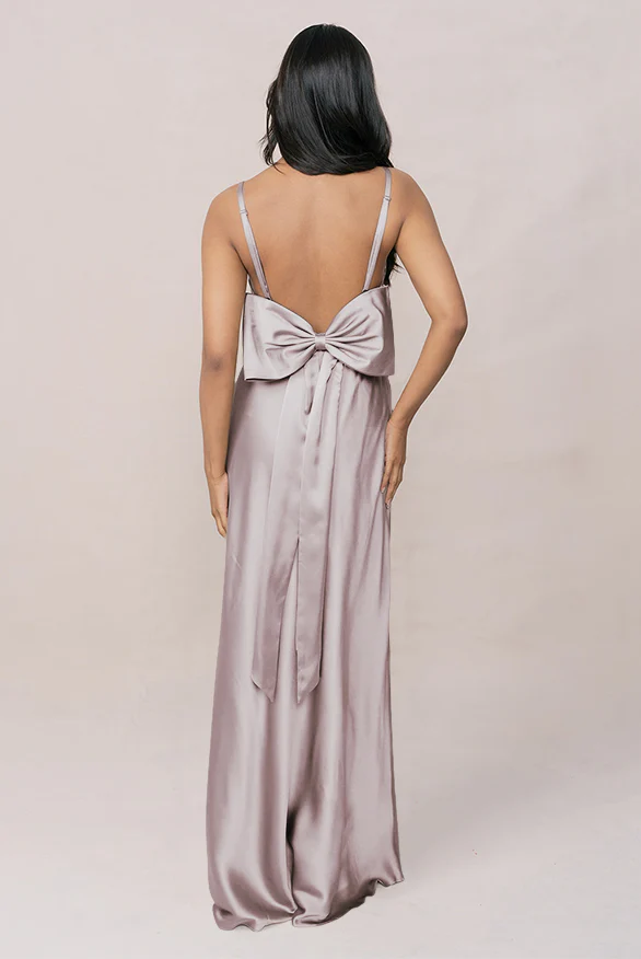 Steph Satin Dress | Made To Order - Image 96