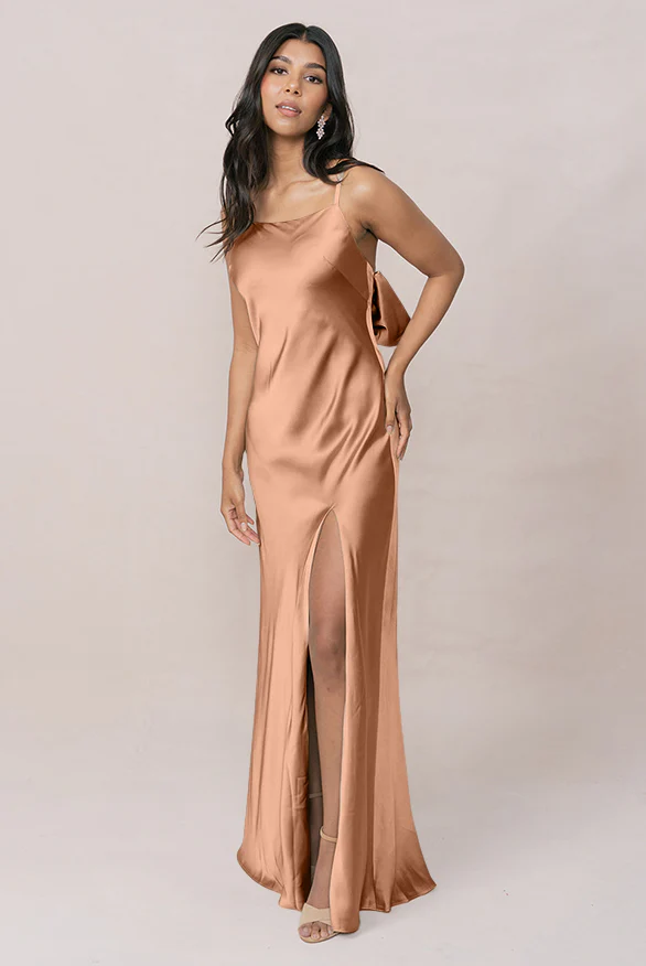 Steph Satin Dress | Made To Order - Image 99