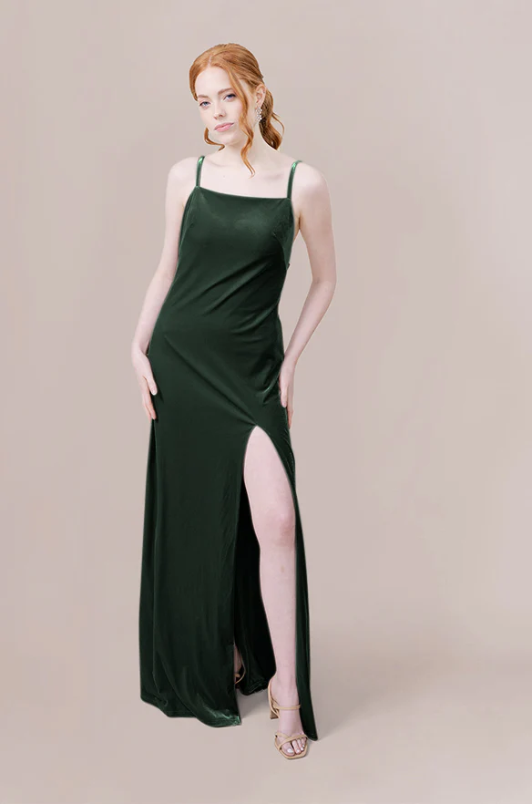 Steph Velvet Dress | Made To Order - Image 19
