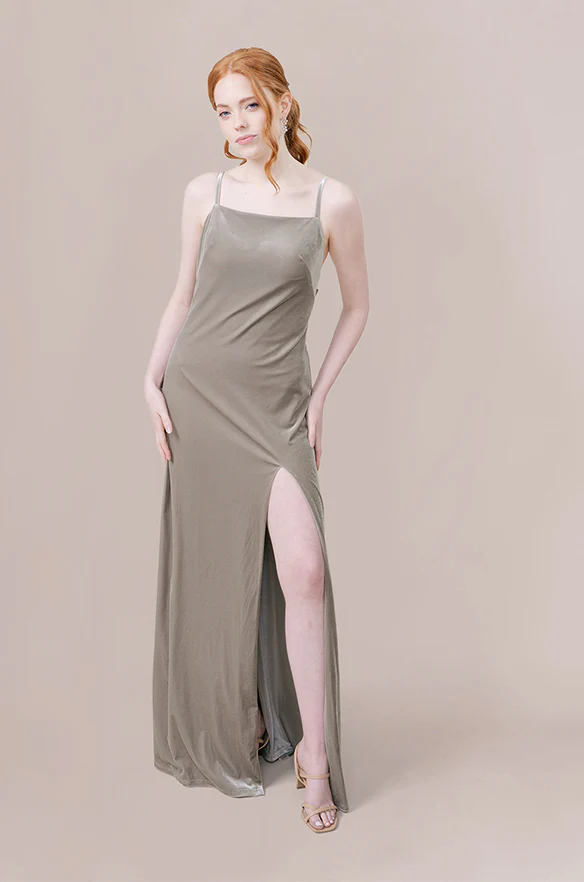 Steph Velvet Dress | Made To Order - Image 39