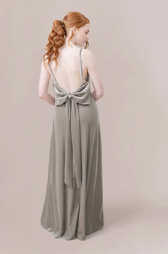Steph Velvet Dress | Made To Order - Image 40