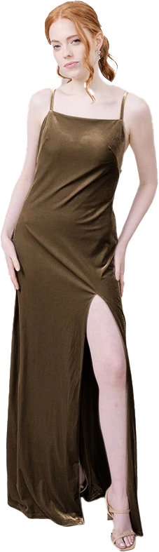 Steph Velvet Dress | Made To Order - Image 47