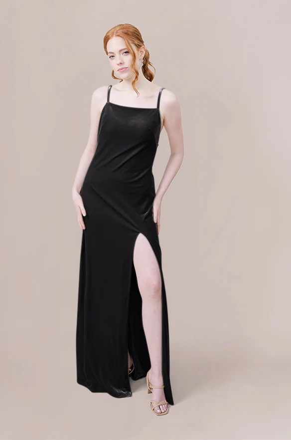 Steph Velvet Dress | Made To Order - Image 7