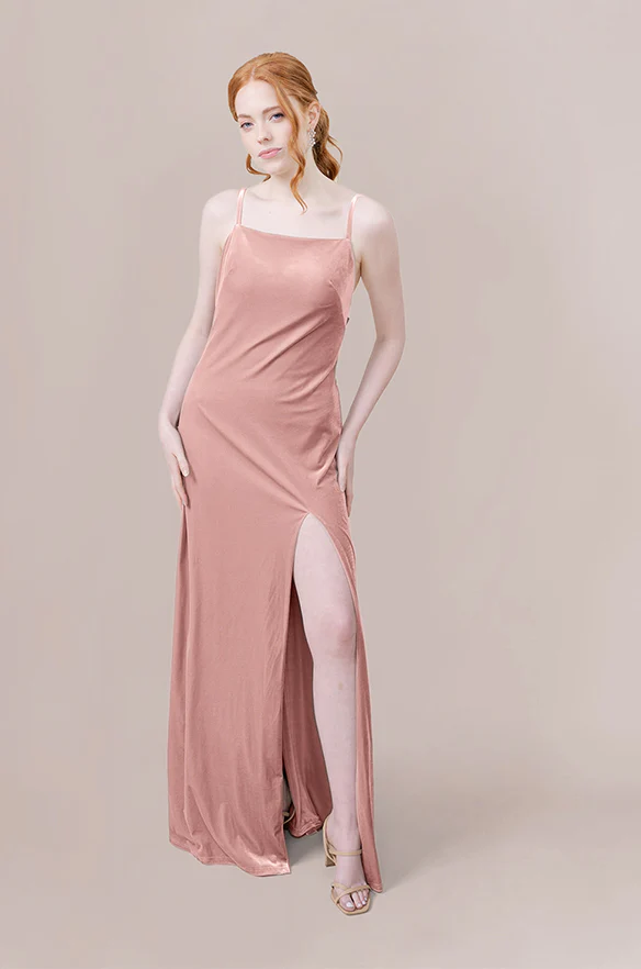 Steph Velvet Dress | Made To Order - Image 9