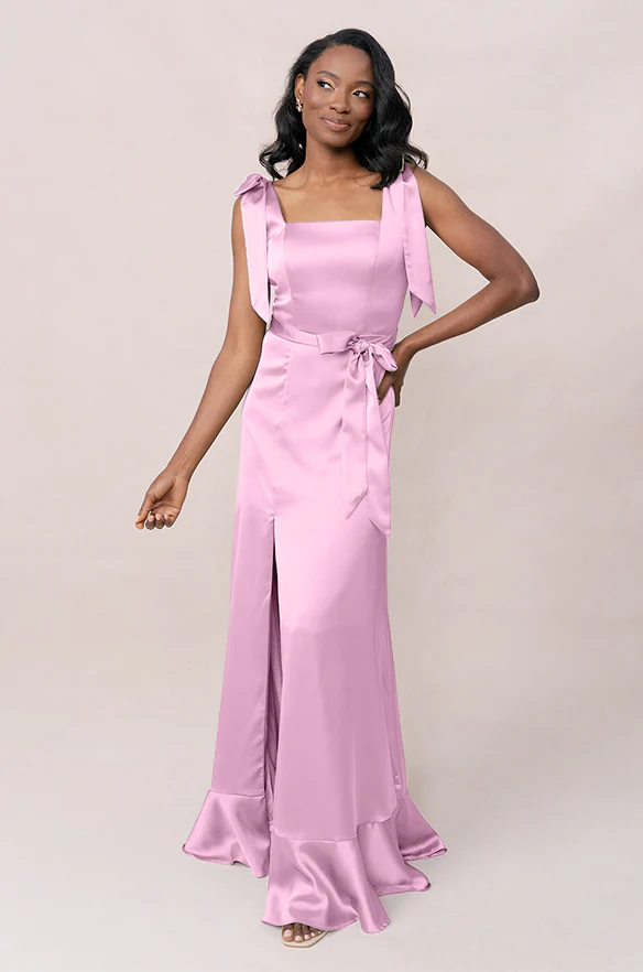 Stevie Satin Dress | Made To Order - Image 10