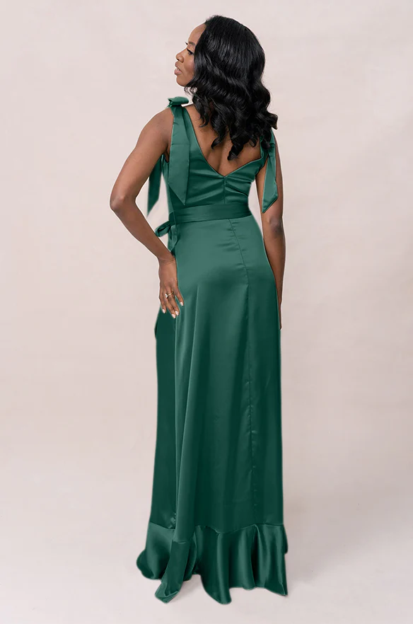 Stevie Satin Dress | Made To Order - Image 100