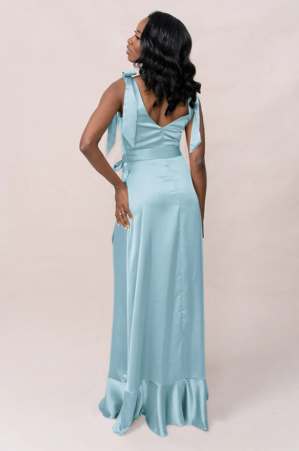 Stevie Satin Dress | Made To Order - Image 130