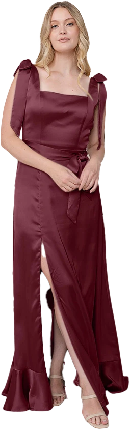 Stevie Satin Dress | Made To Order - Image 16